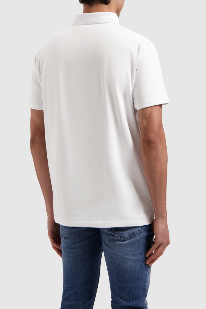 REGULAR FIT POLO 10117 01 WHITE